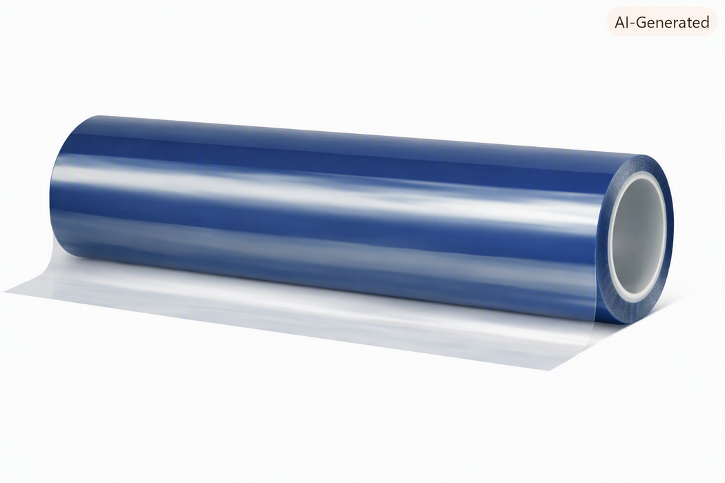 tesa® 50625  66m x 1280mm, blue transparent