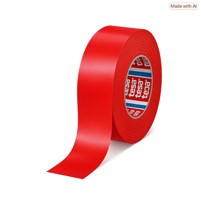 tesa® 4688  50m x 50mm, red