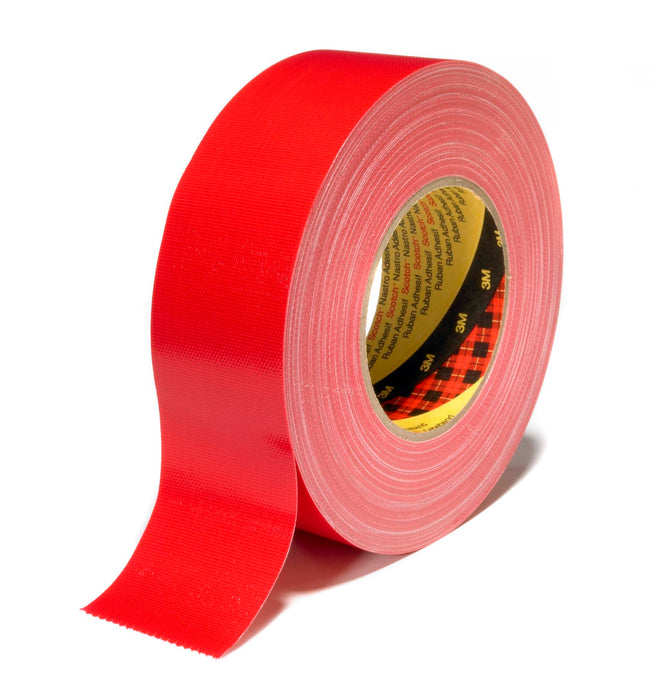3M™ Extra Heavy Duty Duct Tape Y389, Red, 50 mm x 50 m, 24 Roll/Case