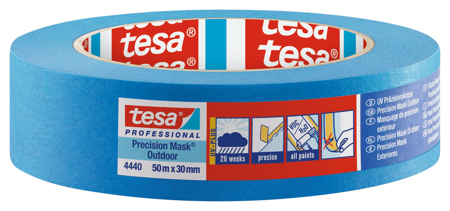 tesa® Professional 4440 Precision Mask® Outdoor 50m x 25mm, blue