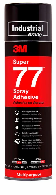 3M Super 77 Multipurpose Spray Adhesive, 500 ml