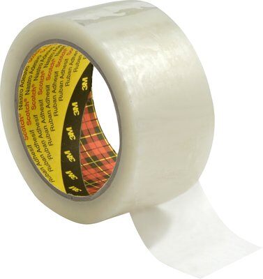 3M Scotch Box Sealing Tape 371 - 48mm x 66M, Transparent