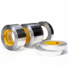 3M Aluminium Foil Tape 425, Silver,0.12 mm -Various Sizes