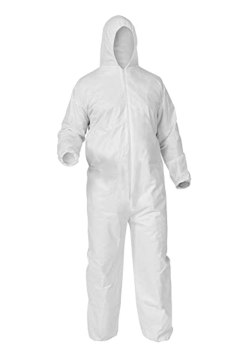 Disposable Type 5/6 Coverall - White