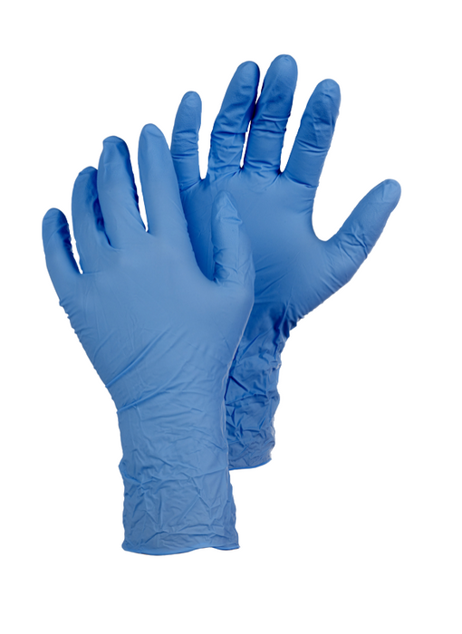 X-Large Disposable glove box of 100, non powder, approved for foods