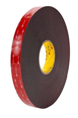 3M 5952 VHB Tape Black - 19mm x 1.1mm Thick x 33m