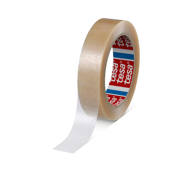 tesa® 4124 Premium general purpose carton sealing tape (25.0mm x 66.00M) transparent