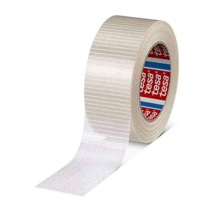 tesa® 4591 General purpose cross filament tape (50.0mm x 50.00M) transparent