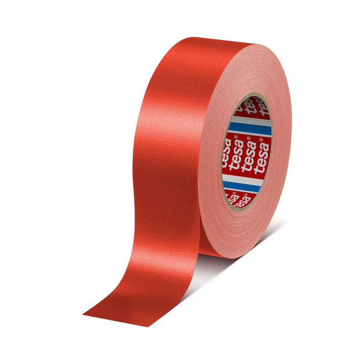tesa® 4688 Standard polyethylene coated cloth tape (50.0mm x 50.00M) red