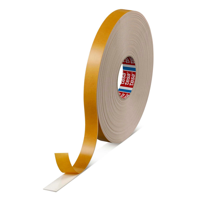 tesa® 62936 Double-sided PE foam mounting tape (19.0mm x 25.00M) white