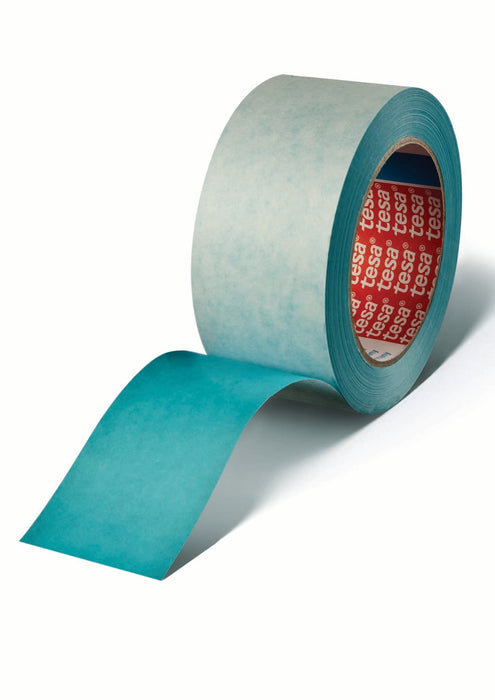tesa® 51446 Repulpable, Single-Sided Splicing Tape (50.0mm x 50.00M) blue