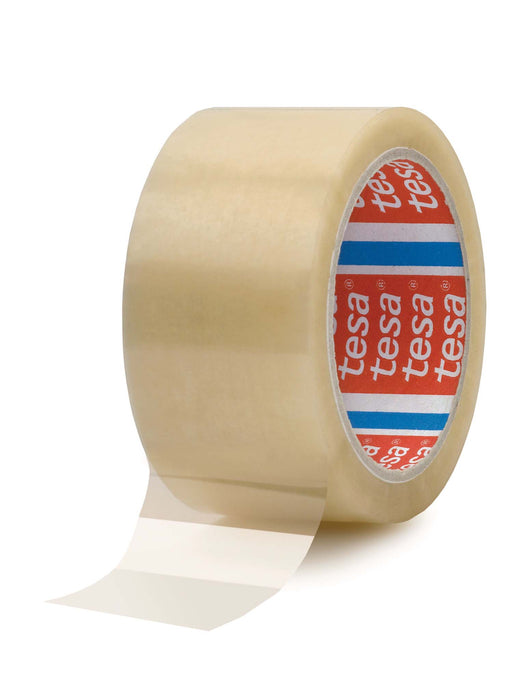 tesa® 64044 Carton sealing tape for cartons with very heavy or hazardous goods (150.0mm x 660.00M) transparent